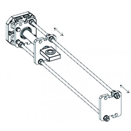 Faac 400 long positive stop - providing open and closed stopping points